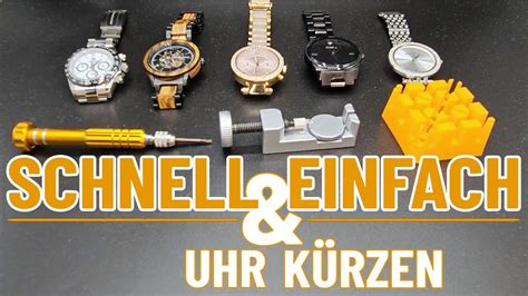 Uhr kürzen ganz einfach 